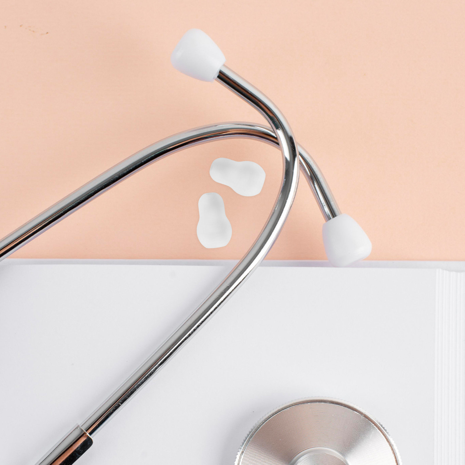 4Pcs Stethoscope Ear Tips Sili - Silicone Ear Tip Replacement ulasan dan harga