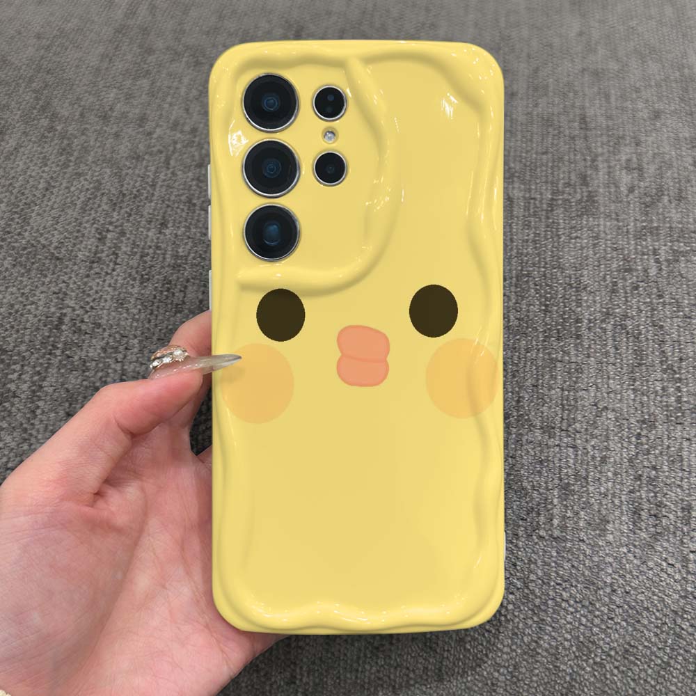 Cute Duck Head Orange Phone Ca - Headphone Case Hard ulasan dan harga